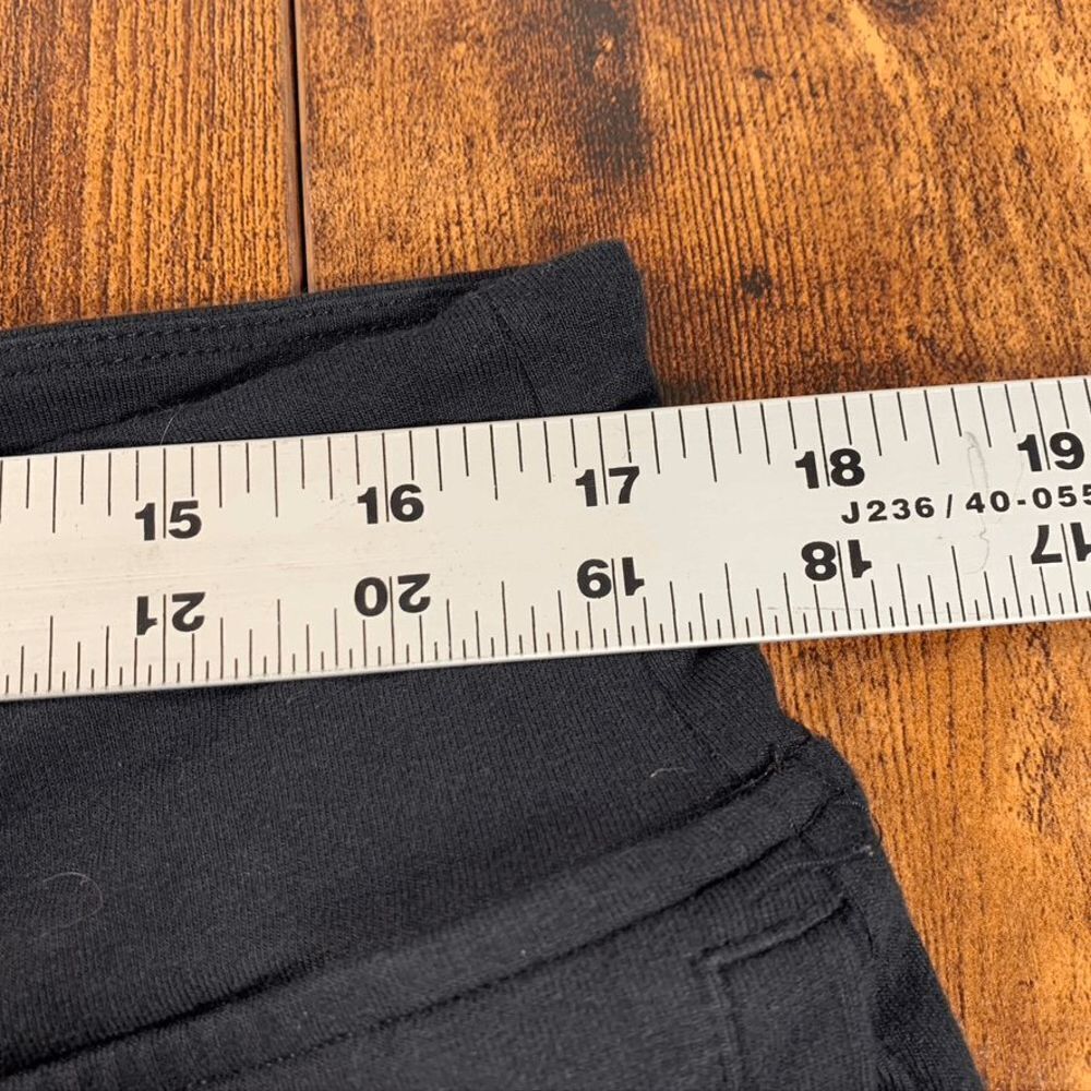 Ralph Lauren Active Pants Large Pull On Women's Stretch Cotton‎ Blend L Black - Picture 4 of 6